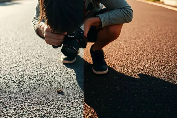 Como Usar Filtros de Lente de Baixo Custo para Reduzir Reflexos em Superfícies de Asfalto Durante a Fotografia de Insetos Urbanos