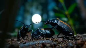 Análise das estrias corporais em besouros noturnos vetores de pólen de florestas urbanas em regiões temperadas