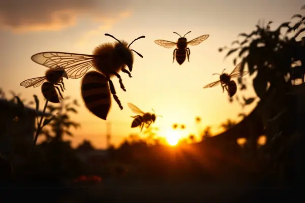 Caracterização da velocidade de voo de abelhas crepusculares frequentadoras de hortas comunitárias em centros urbanos